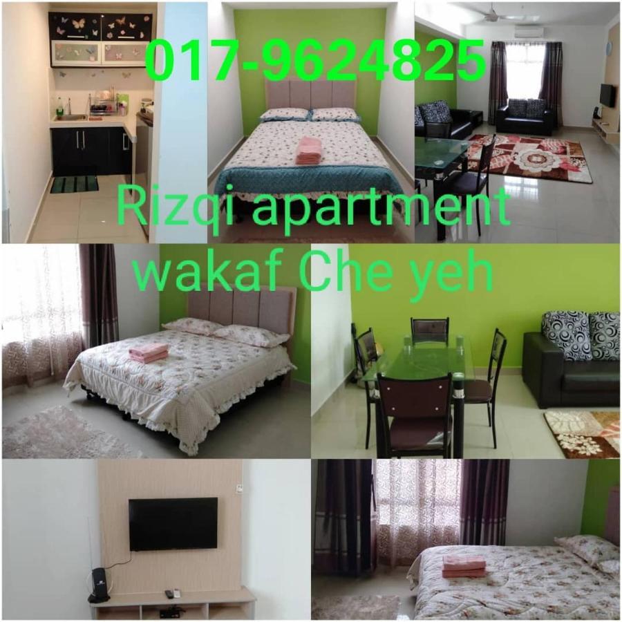 Risqi Apartment 2 Bedroom Wakaf Che Yeh Kota Bharu Exterior photo