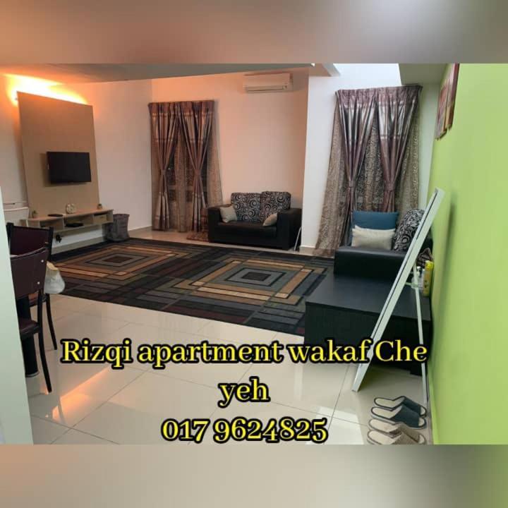 Risqi Apartment 2 Bedroom Wakaf Che Yeh Kota Bharu Exterior photo